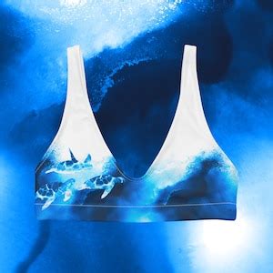 Bikini Recycled High Waisted Bikini Liquid WATER COLLECTION Sustainable