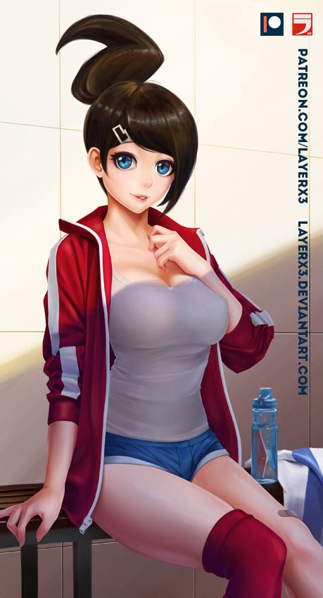 Aoi Asahina Danganronpa By Layerx3 Hentai Foundry