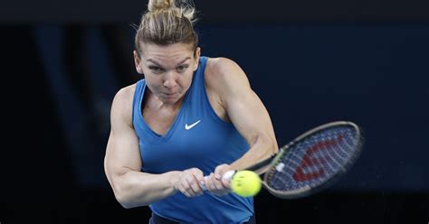 Victoria Simonei Halep De La Melbourne N Imagini Digi