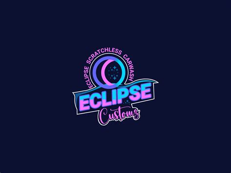 ECLIPSE CUSTOMZ LOGO DESIGN by Abdul Hannan on Dribbble