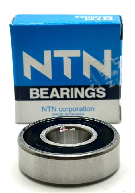 NTN 6202 LLB CM/5K Deep Groove Ball Bearing, Rubber Sealed 15x35x11mm ...