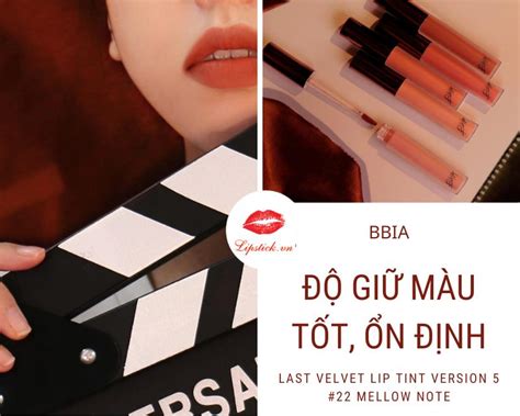 Son Kem Bbia Mellow Note Màu Cam Nude Đẹp Nhất Hot Nhất