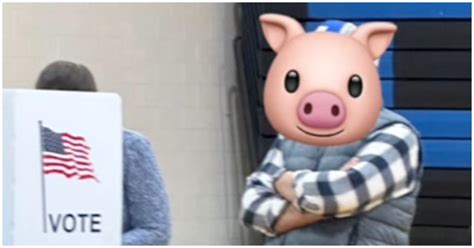 Husband Watches His Wife Vote at a Booth, Sparks Outrage