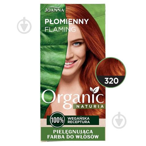 ᐉ Краска для волос Joanna Naturia Organic-Vege 320 пламенный 100 мл ...