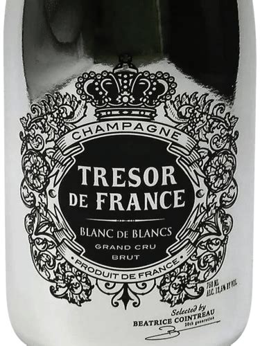 Nv Tresor De France Blanc De Blancs Grand Cru Brut Champagne Vivino Us