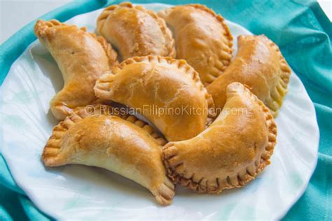 Baked Filipino Beef Empanada Russian Filipino Kitchen