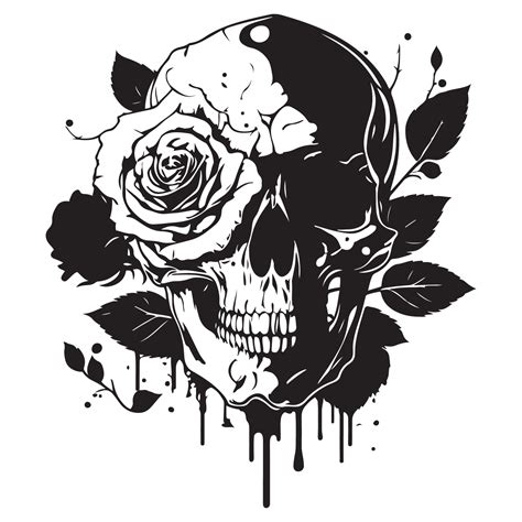 Top 80 Simple Skull And Rose Tattoo Latest In Coedo Vn