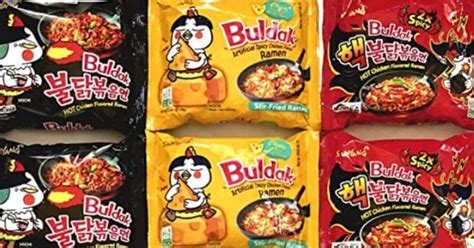 10 Pack Box Samyang Buldak Chicken Ramen 10 Flavor Combo 42 Off