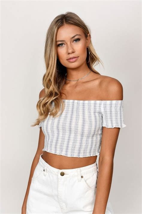 Crop Tops For Women Sexy Crop Top Outfits Tobi