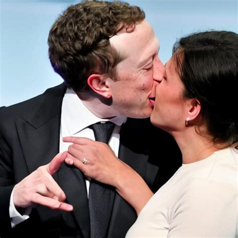 Krea Ai Elon Musk Kissing Mark Zuckerberg Romantic Sensu