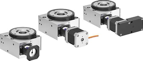 Mesas Redondas De Posicionamiento Con Accionamiento El Ctrico Coaxial