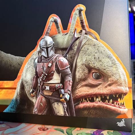 Star Wars The Mandalorian Hot Toys Take A Ride On The Blurrg Side