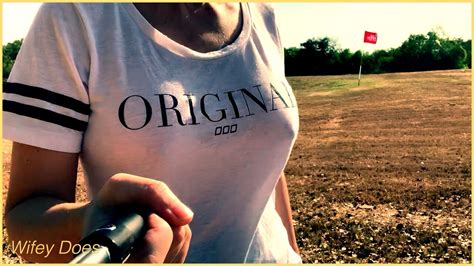 Wifey Goes Braless Walking Around The Golf Course Flashing Porn Feat Wifey Does XHamster