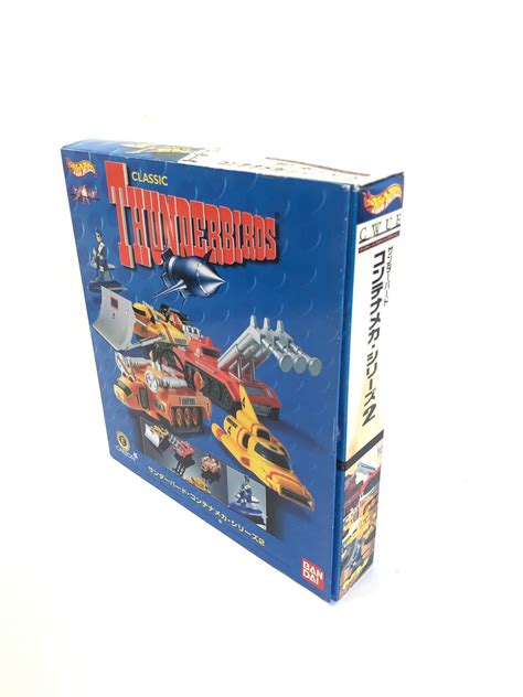 Thunderbirds Hot Wheels Classic Set Cwue Charawheels Bandai Etsy
