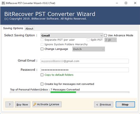 how to import pst file in gmail