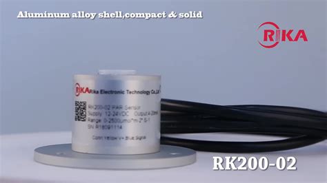 Rika Rk200-02 4-20ma 0-5v Digital Output Rs485 Light Quantum Par Sensor ...