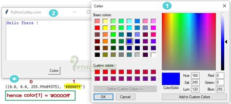 Creating A Color Game In Python Using Tkinter Gui Images