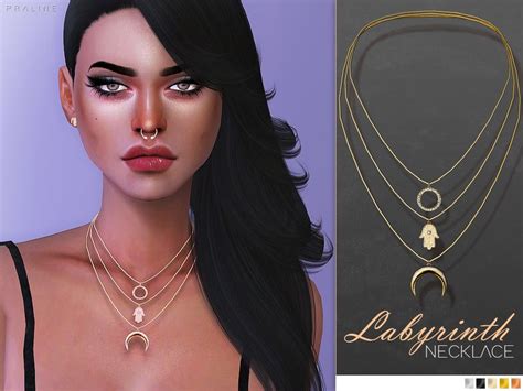 Necklace In Colors Found In Tsr Category Sims Female Necklaces