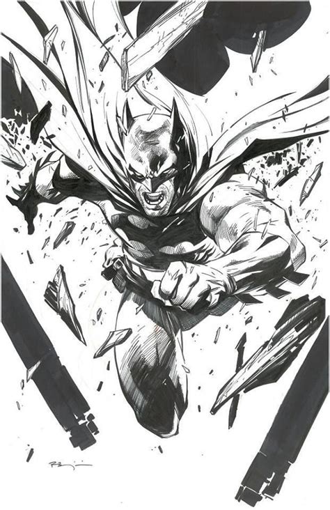 Batman By Ryan Benjamin Batman Drawing Batman Artwork Comic Style Art