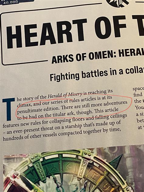 Good lord, we’re still not at the end of the White Dwarf focus on Arks