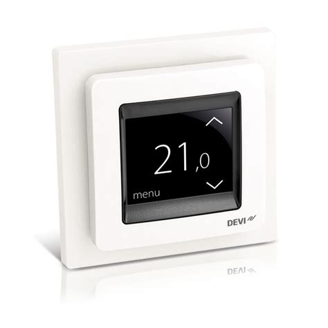 Devi Touch Programmable Thermostat Pure White Rsf Bathrooms