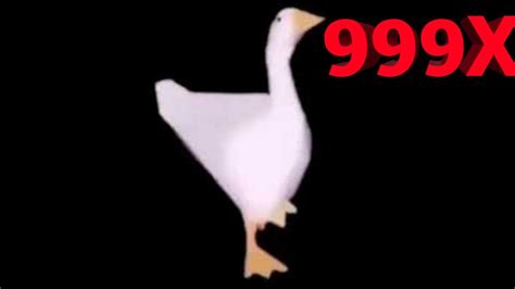 Танцующий гусь (СКОРОСТЬ 999X) - YouTube