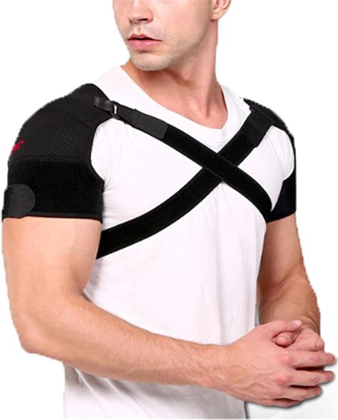 Double Shoulder Brace Shoulder Support Strap For Men Women Rotator Cuff