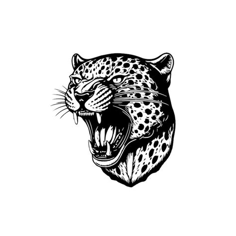 LEOPARD HEAD SVG, Leopard Clipart, Leopard Head Svg Cut File - Inspire Uplift