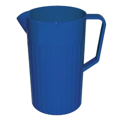 Olympia Kristallon Polycarbonate Jug Blue 1 4Ltr Centreglassonline Co Uk