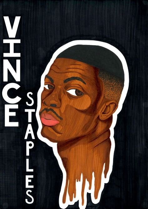 A Vince Staples art print I made : r/vincestaples