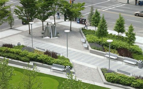 Pwl Partnership Landscape Plaza Streetscape Design Urban Landscape