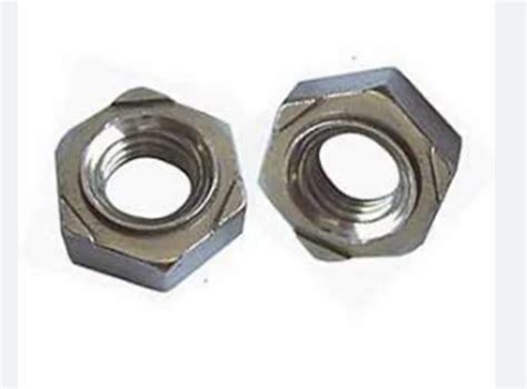 Hexagonal Ss Hex Weld Nut Diameter Mm Thickness Mm At Rs