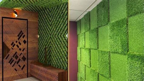 Modern Artificial Grass Design Ideas For Interior Wall Off