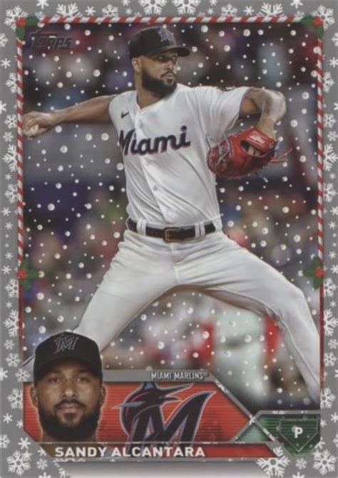 2023 Topps Holiday - Sandy Alcantara #H33 Metallic for sale online | eBay