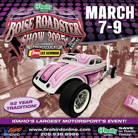 Firebird - 🔥 Save the date! The legendary Boise Roadster Show is back