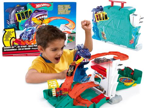 Hot Wheels Tor Atak Rekina Walizka Winda D Wi K Tv Oficjalne Archiwum Allegro