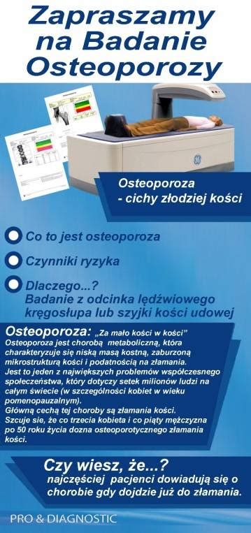 Badania W Kierunku Osteoporozy W Pro Med