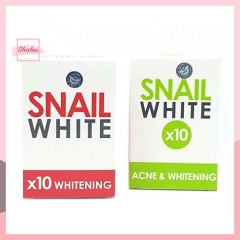Authentic Igm Snail White X10 Whitening Soap Lazada Ph