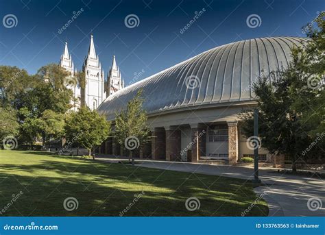 Tabernacle In Temple Square Royalty Free Stock Photography