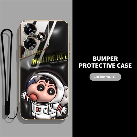 Estuche De Dibujos Animados D Visual Infinix Hot i X X Protector De Cámara