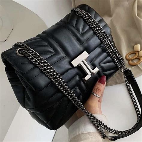 Shein Black Bag Cross Body Bag Good Condition Depop