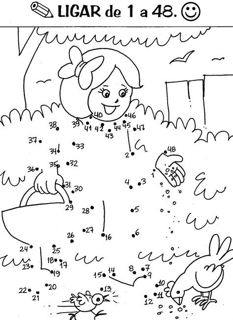 Atividades De Ligar Para Educação Infantil Para Imprimir