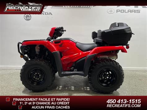 Used 2023 Honda Foreman Rubicon 520 Deluxe Dct Eps Irs In Saint