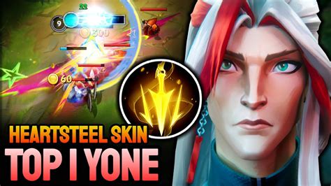 Wild Rift Heartsteel Yone Top Yone Gameplay Ex Challenger Ranked