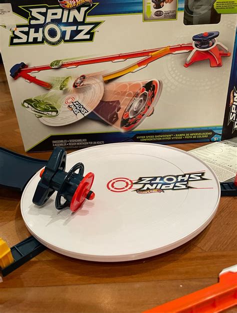 Pista Hot Wheels Spin Shotz Brinquedo Hot Wheels Usado Enjoei