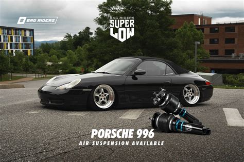 Porsche 911 996 Super Low Air Ride Kit Available Now Bag Riders Air