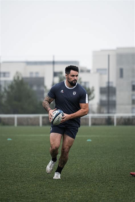 D Part De Simon Pierre Chauvac Montpellier H Rault Rugby Mhr