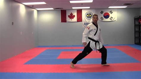 Fundamental Taekwondo Stances Youtube