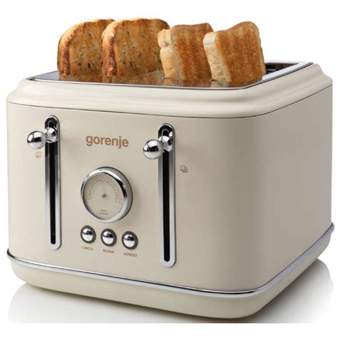 ტოსტერი Gorenje T2300CLIN, 2300W, Toaster, Beige | allmarket.ge