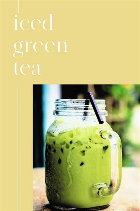 Copycat Starbucks Iced Green Tea Latte Recipe